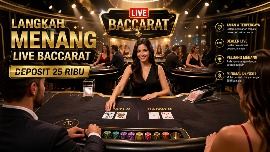Langkah Menang Live Baccarat Deposit 25 Ribu