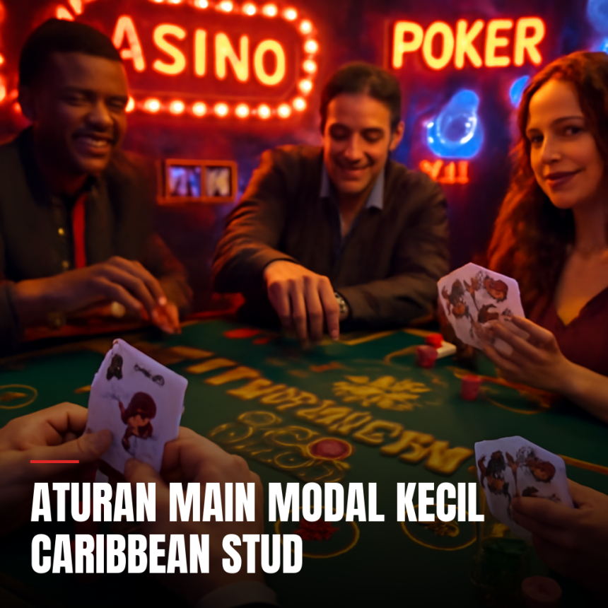 Aturan main modal kecil Caribbean Stud Poker