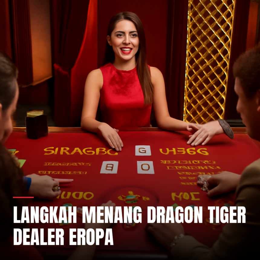 Ilustrasi Dragon Tiger Dealer Eropa